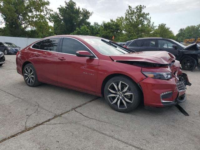 1G1ZE5ST8HF264596 - 2017 CHEVROLET MALIBU LT MAROON photo 4