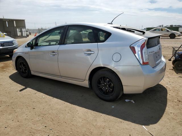JTDKN3DU5F1892595 - 2015 TOYOTA PRIUS SILVER photo 2