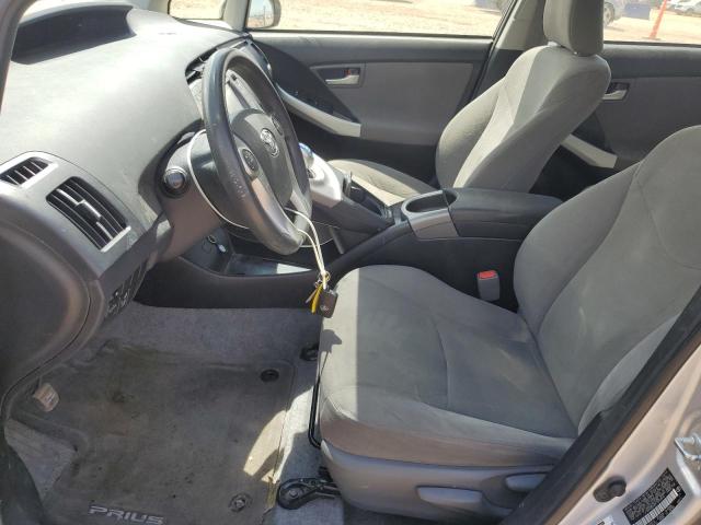 JTDKN3DU5F1892595 - 2015 TOYOTA PRIUS SILVER photo 7