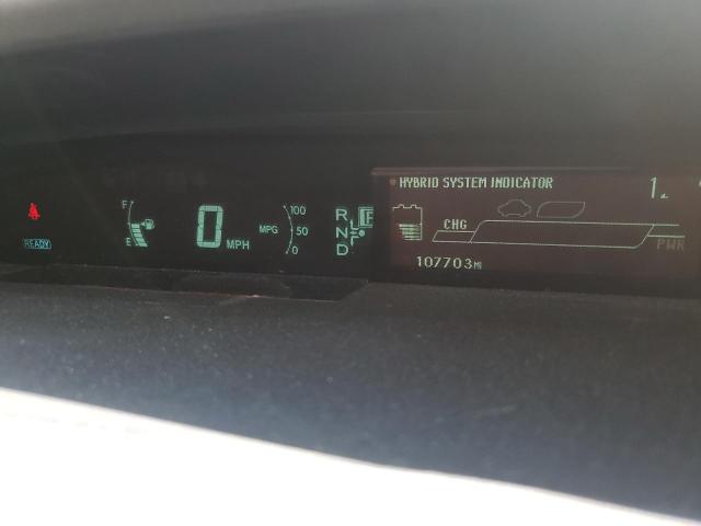 JTDKN3DU5F1892595 - 2015 TOYOTA PRIUS SILVER photo 9