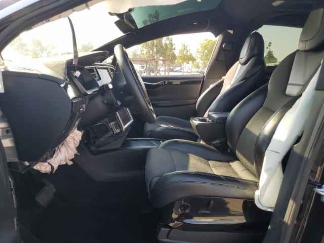 5YJXCAE25GF034243 - 2016 TESLA MODEL X შავი ფოტო 7