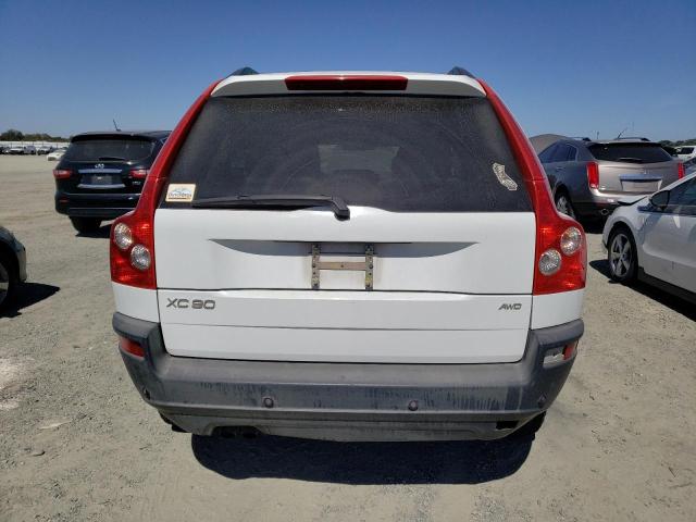 YV1CZ592151190357 - 2005 VOLVO XC90 WHITE photo 6