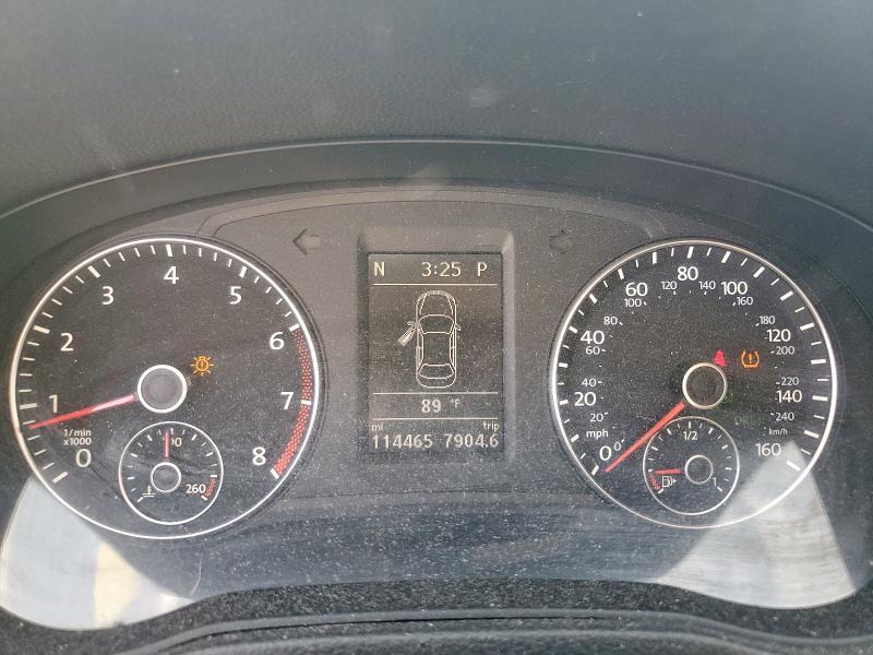 1VWBP7A30DC144686 - 2013 VOLKSWAGEN PASSAT SE თეთრი ფოტო 9