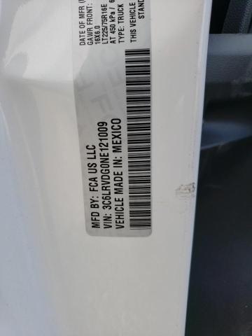 3C6LRVDG0NE121009 - 2022 RAM PROMASTER 2500 HIGH Ақ фото 13