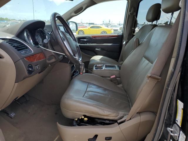 2C4RC1BG9DR792921 - 2013 CHRYSLER TOWN & COU TOURING BLACK photo 7