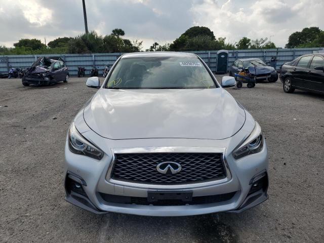 JN1EV7AP9LM201178 - 2020 INFINITI Q50 PURE SILVER photo 5