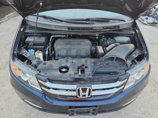 5FNRL5H66GB002142 - 2016 HONDA ODYSSEY EXL BLUE photo 12