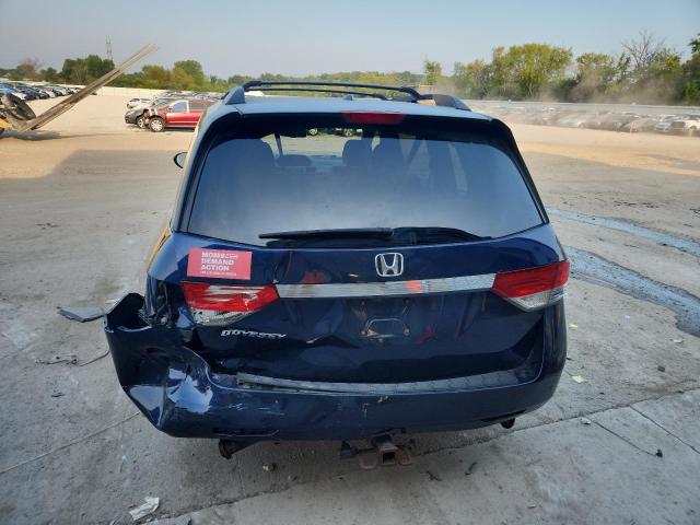 5FNRL5H66GB002142 - 2016 HONDA ODYSSEY EXL BLUE photo 6