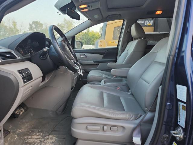 5FNRL5H66GB002142 - 2016 HONDA ODYSSEY EXL BLUE photo 7