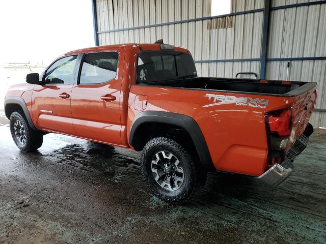 5TFCZ5AN5JX125840 - 2018 TOYOTA TACOMA DOUBLE CAB Қызғылт сары фото 2