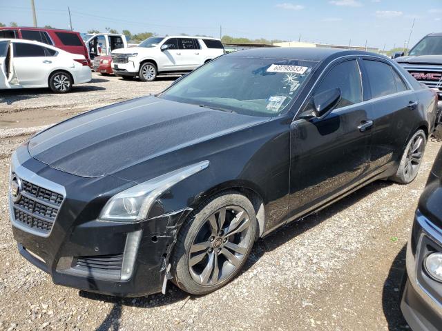 1G6AU5S86E0160743 - 2014 CADILLAC CTS VSPORT BLACK photo 1