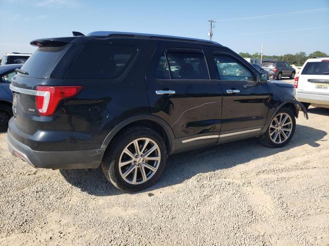 1FM5K8F80HGC68234 - 2017 FORD EXPLORER LIMITED BLACK photo 3