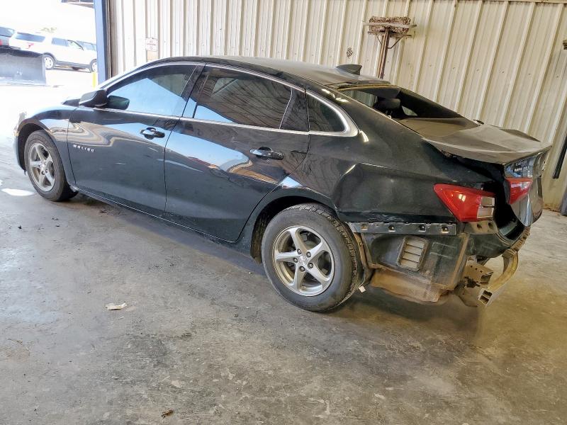 1G1ZB5STXJF118666 - 2018 CHEVROLET MALIBU LS Noir photo 2