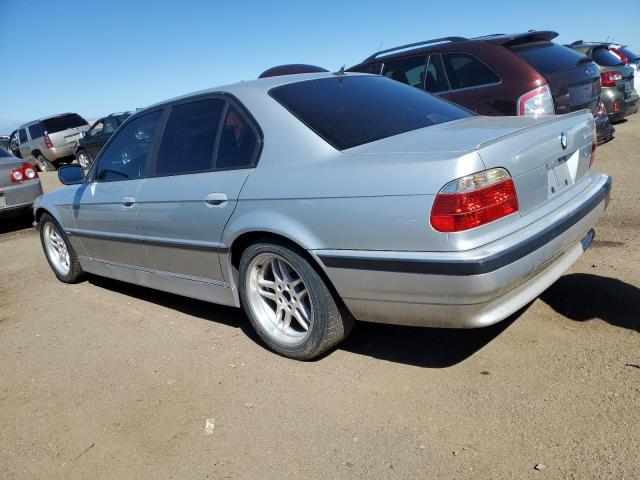 WBAGG834X1DN81117 - 2001 BMW 740 I AUTOMATIC SILVER photo 2