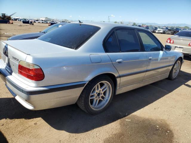 WBAGG834X1DN81117 - 2001 BMW 740 I AUTOMATIC SILVER photo 3
