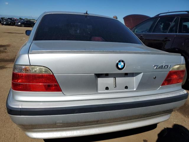 WBAGG834X1DN81117 - 2001 BMW 740 I AUTOMATIC SILVER photo 6