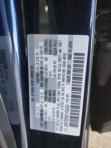 JM3KFBDM8M1454228 - 2021 MAZDA CX-5 GRAND TOURING BLUE photo 13