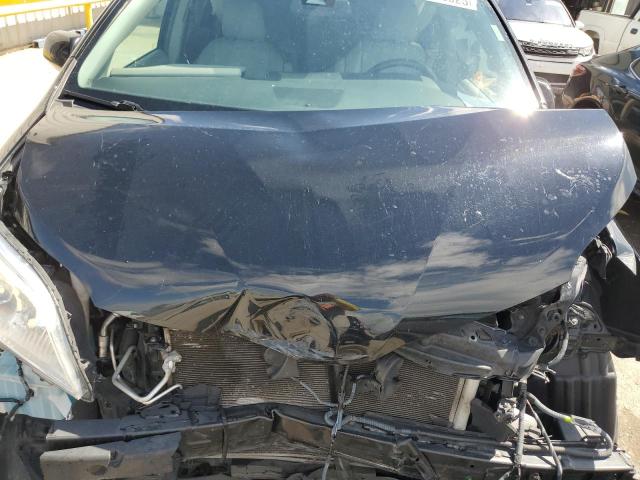 5TDYZ3DC0KS980876 - 2019 TOYOTA SIENNA XLE BLACK photo 12