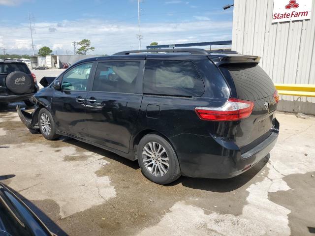 5TDYZ3DC0KS980876 - 2019 TOYOTA SIENNA XLE BLACK photo 2