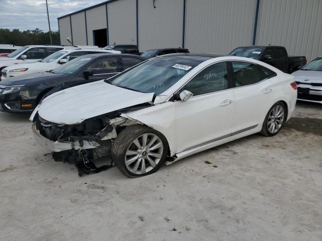 KMHFH4JG2EA388433 - 2014 HYUNDAI AZERA GLS WHITE photo 1