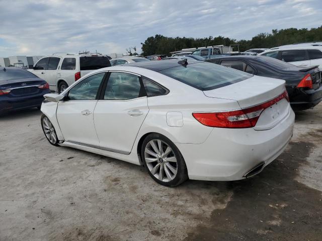 KMHFH4JG2EA388433 - 2014 HYUNDAI AZERA GLS WHITE photo 2