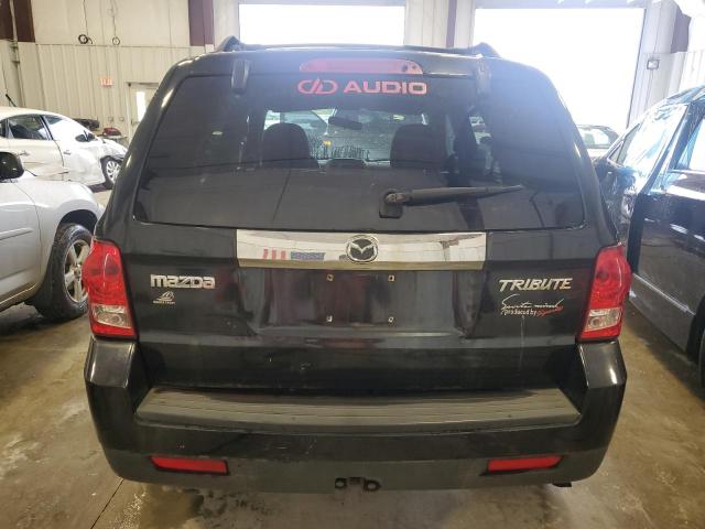 4F2CZ06G89KM02275 - 2009 MAZDA TRIBUTE S BLACK photo 6