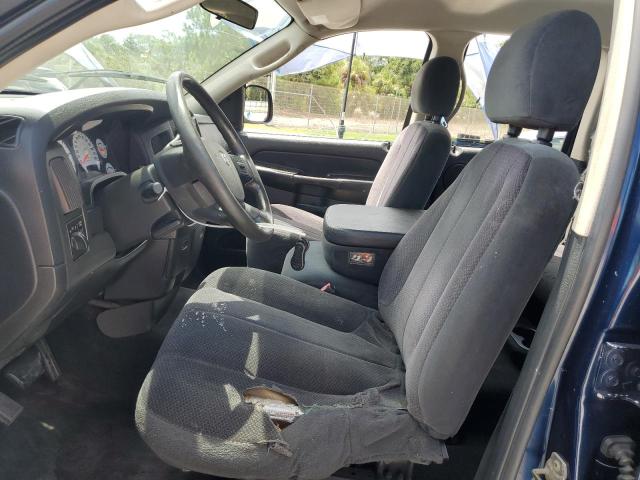 1D7HA18N85S111953 - 2005 DODGE RAM 1500 ST BLUE photo 7