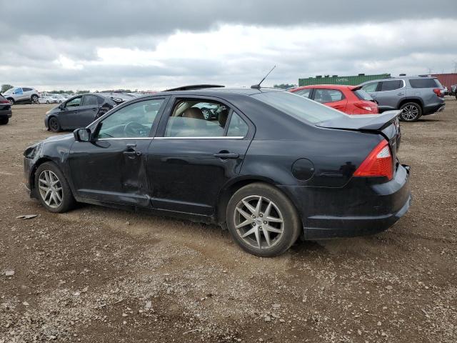 3FAHP0JG4CR142162 - 2012 FORD FUSION SEL BLACK photo 2
