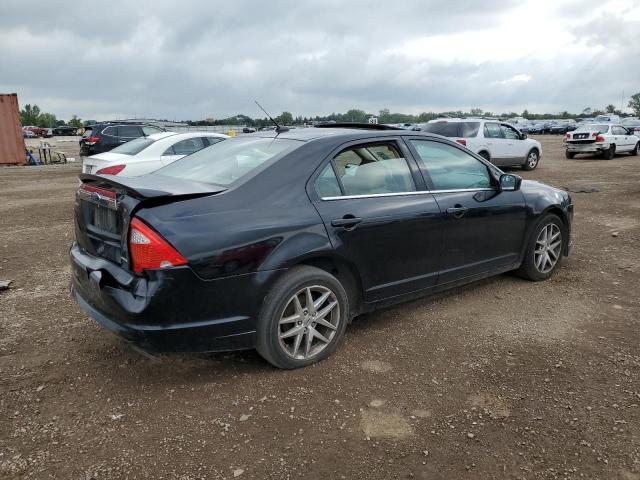 3FAHP0JG4CR142162 - 2012 FORD FUSION SEL BLACK photo 3