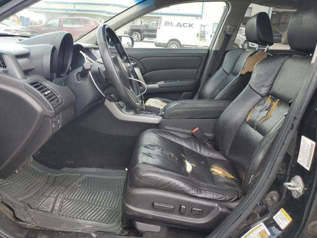 5J8TB2H5XCA001806 - 2012 ACURA RDX TECHNOLOGY შავი ფოტო 7