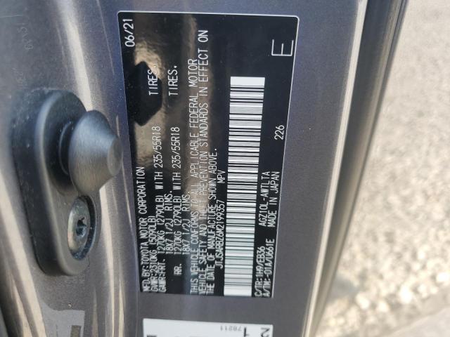 JTJSARBZ6M2199357 - 2021 LEXUS NX 300 BASE Сұр фото 13