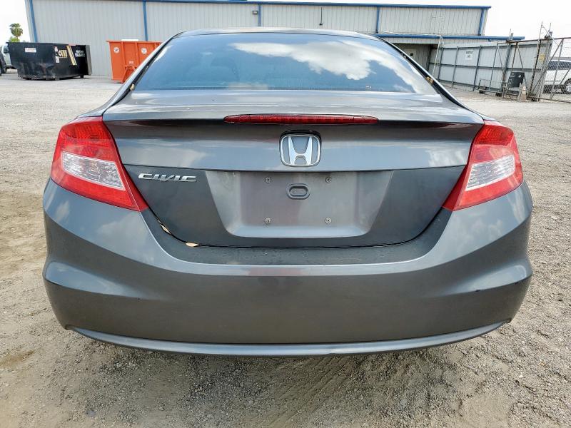 2HGFG3B81CH517836 - 2012 HONDA CIVIC EX GRAY photo 6