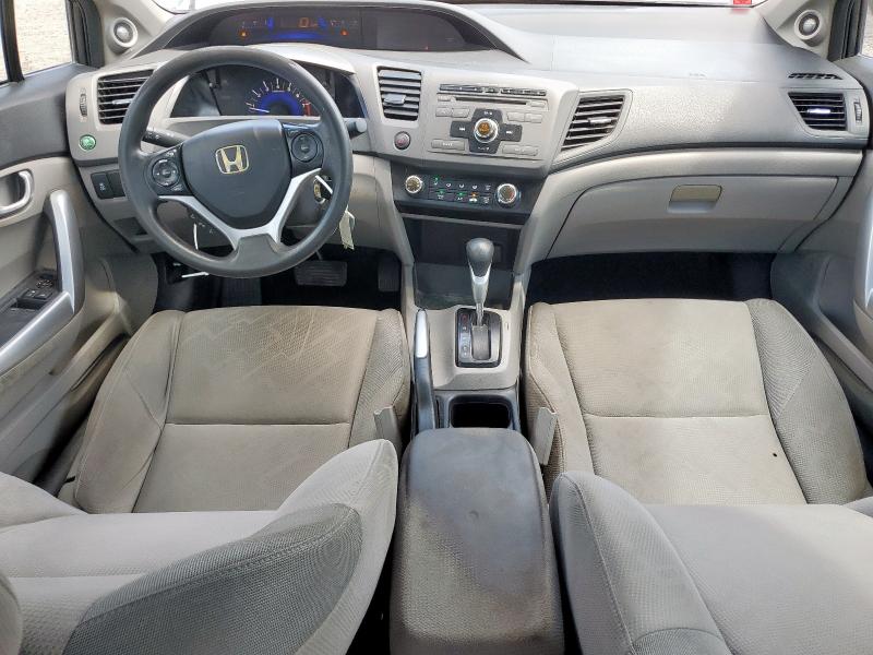 2HGFG3B81CH517836 - 2012 HONDA CIVIC EX GRAY photo 8