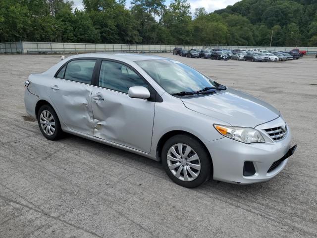 2T1BU4EE0DC123091 - 2013 TOYOTA COROLLA BASE SILVER photo 4