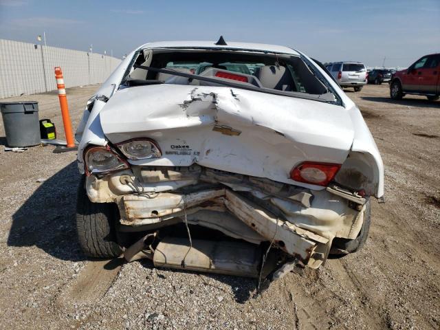 1G1ZC5E0XCF145285 - 2012 CHEVROLET MALIBU 1LT WHITE photo 6