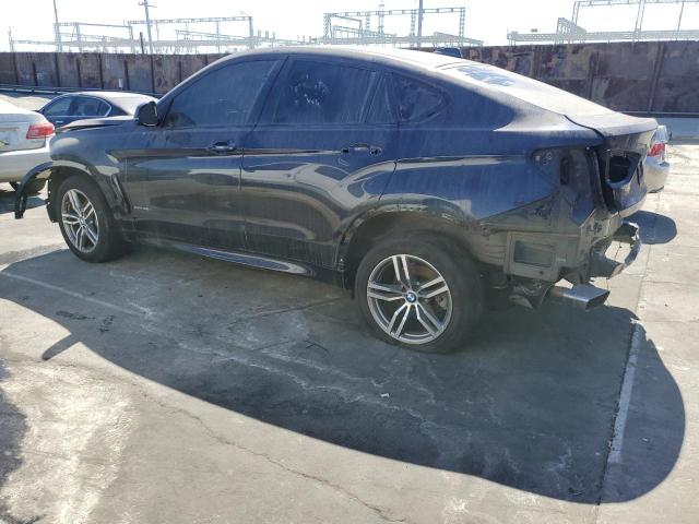 5UXKU0C50G0F93293 - 2016 BMW X6 SDRIVE35I BLUE photo 2