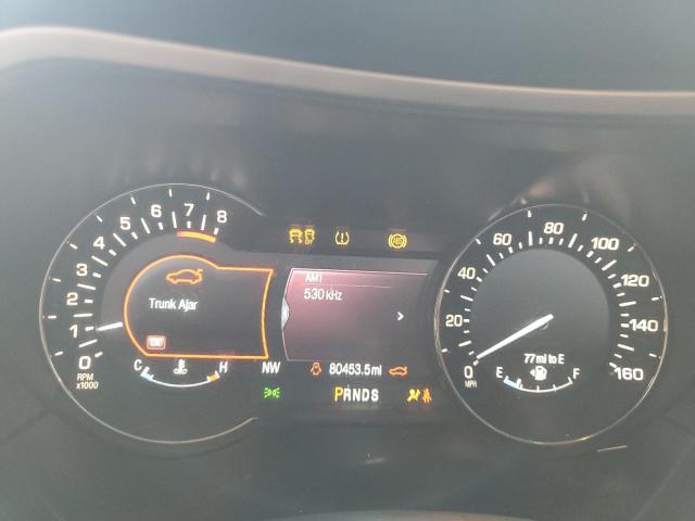 3LN6L2JK8ER823095 - 2014 LINCOLN MKZ BLACK photo 9