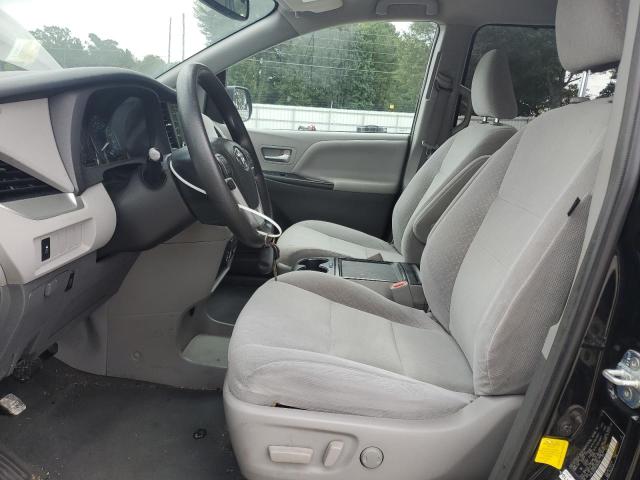 5TDKZ3DC6KS990334 - 2019 TOYOTA SIENNA LE BLACK photo 7