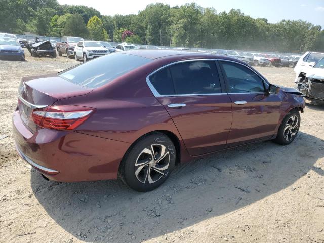 1HGCR2F38GA190961 - 2016 HONDA ACCORD LX RED photo 3