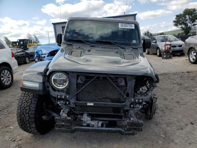 1C6JJTBM3ML509255 - 2021 JEEP GLADIATOR RUBICON GRAY photo 5