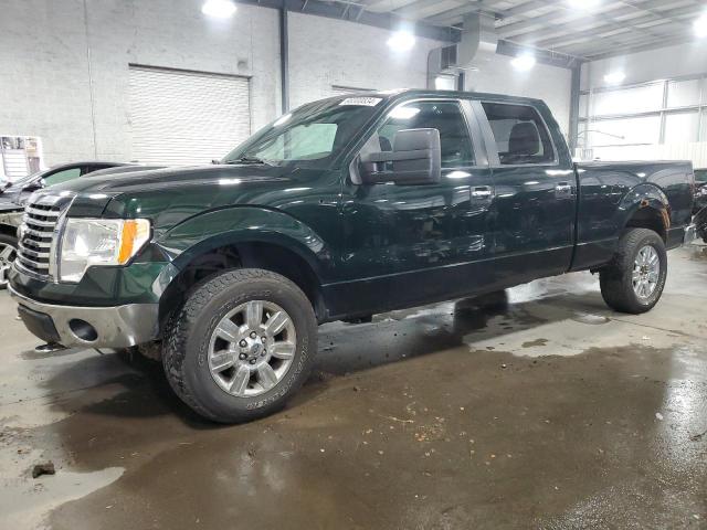 1FTFW1EF6CKD96617 - 2012 FORD F150 SUPERCREW GREEN photo 1