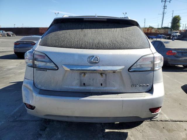 JTJZK1BA6C2412846 - 2012 LEXUS RX 350 SILVER photo 6