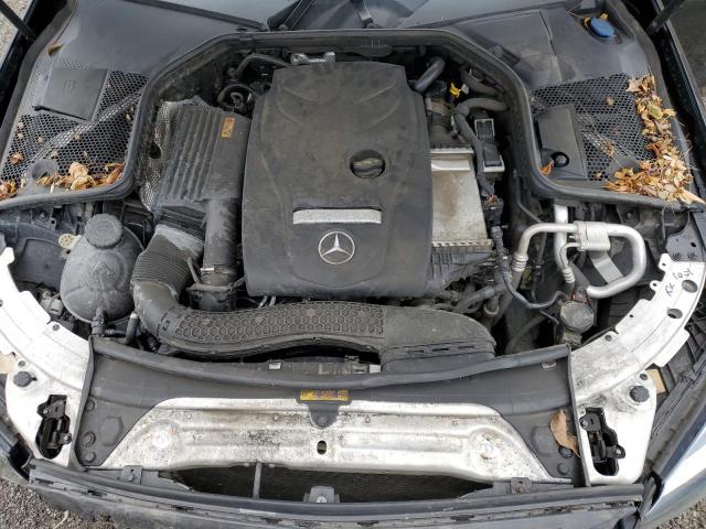 55SWF4KB0HU217753 - 2017 MERCEDES-BENZ C 300 4MATIC BLACK photo 11