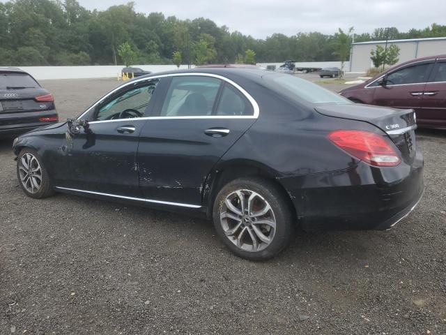 55SWF4KB0HU217753 - 2017 MERCEDES-BENZ C 300 4MATIC BLACK photo 2