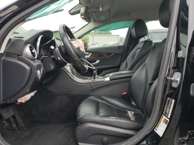 55SWF4KB0HU217753 - 2017 MERCEDES-BENZ C 300 4MATIC BLACK photo 7