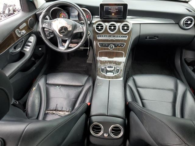 55SWF4KB0HU217753 - 2017 MERCEDES-BENZ C 300 4MATIC BLACK photo 8