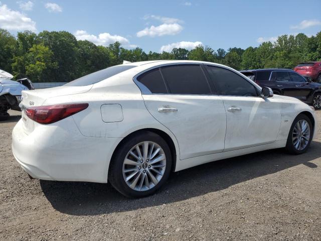 JN1EV7AR8KM552860 - 2019 INFINITI Q50 LUXE WHITE photo 3