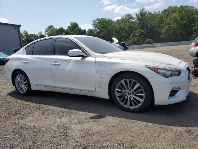 JN1EV7AR8KM552860 - 2019 INFINITI Q50 LUXE WHITE photo 4