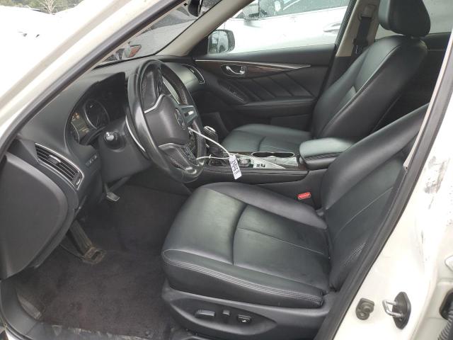 JN1EV7AR8KM552860 - 2019 INFINITI Q50 LUXE WHITE photo 7