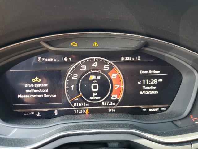 WAUB4CF58JA004792 - 2018 AUDI S5 PREMIUM PLUS ნაცრისფერი ფოტო 9